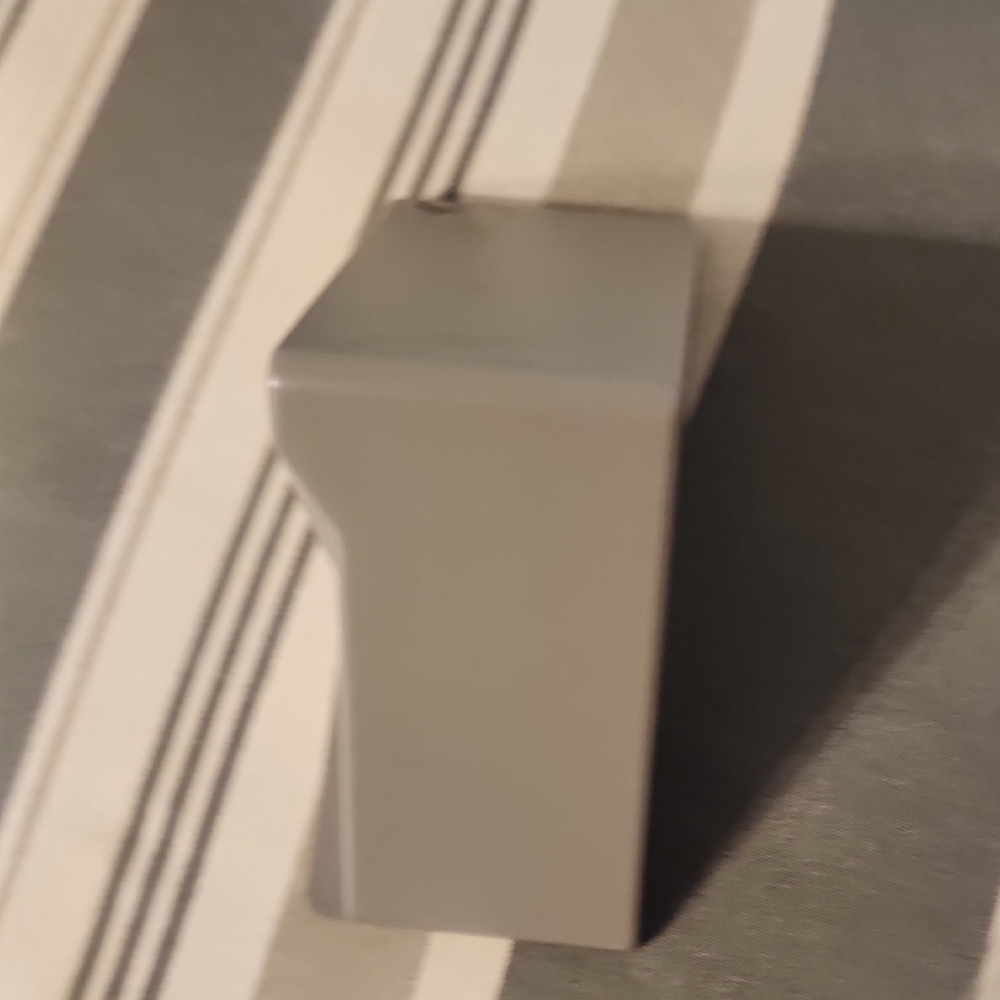 Silver Geometric Metal Decor - Picture 5 of 7